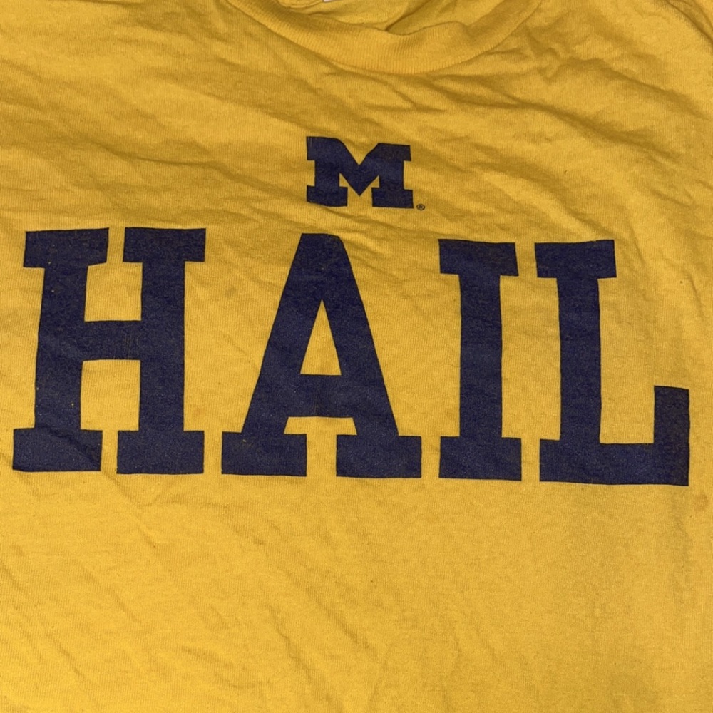 Hail maize and blue long sleeve tee!